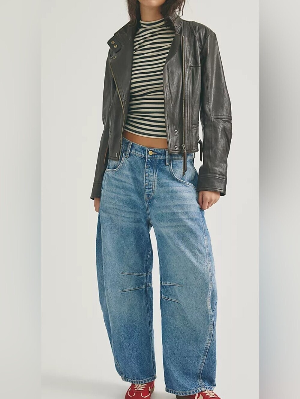 We The Free Lucky You Barrel Jeans, Size 24, nwot - Picture 3 of 5